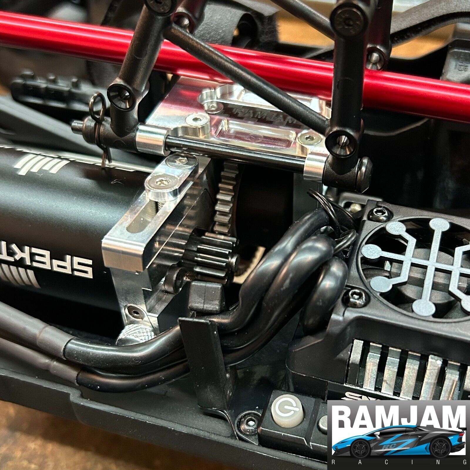 Arrma KRATON 6s V5 BLX - RED MOUNT For Motor Sliding Outcast Talion Ty – Jennys RC LLC