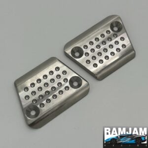 Arrma Limitless 120 8s Titanium Rear Skid Plate Set