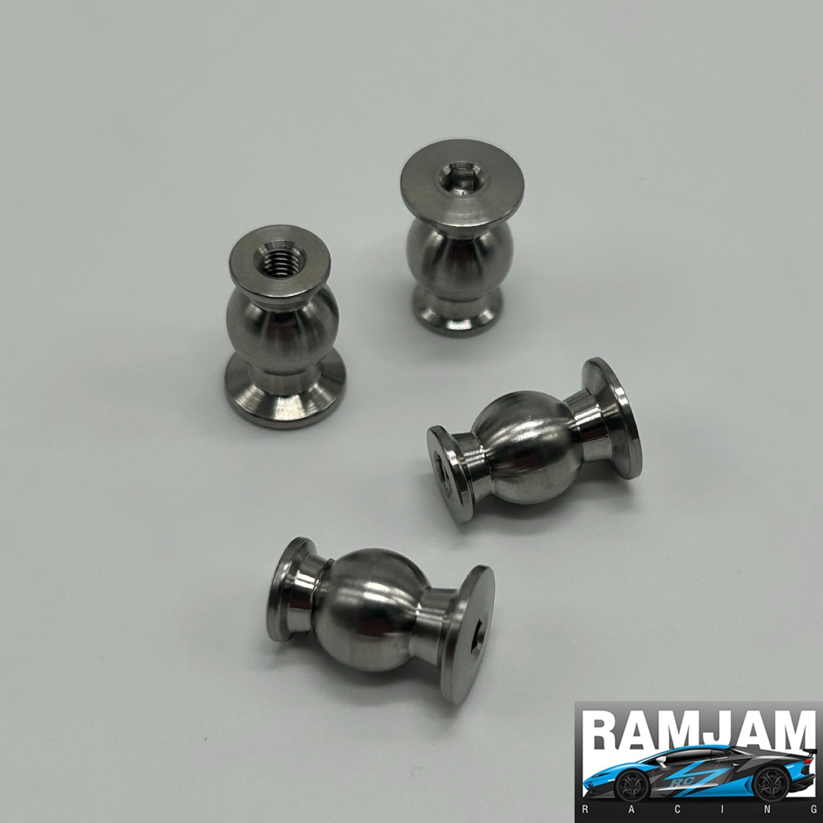 Arrma Kraton 6s v6 Titanium Inner Steering Pivot Ball Set