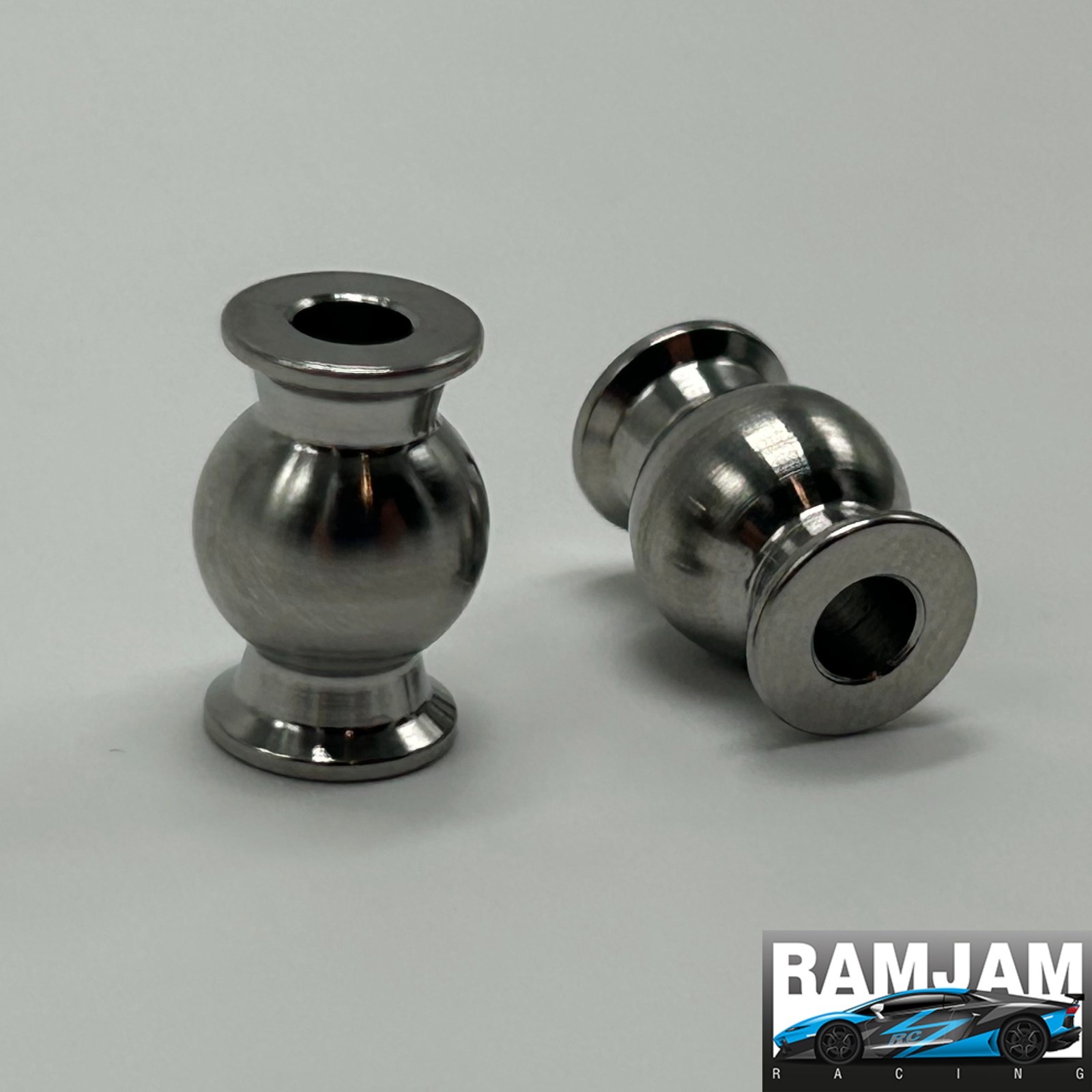 Arrma Kraton 6s v6 Titanium Outer Steering Pivot Ball Set - Image 2