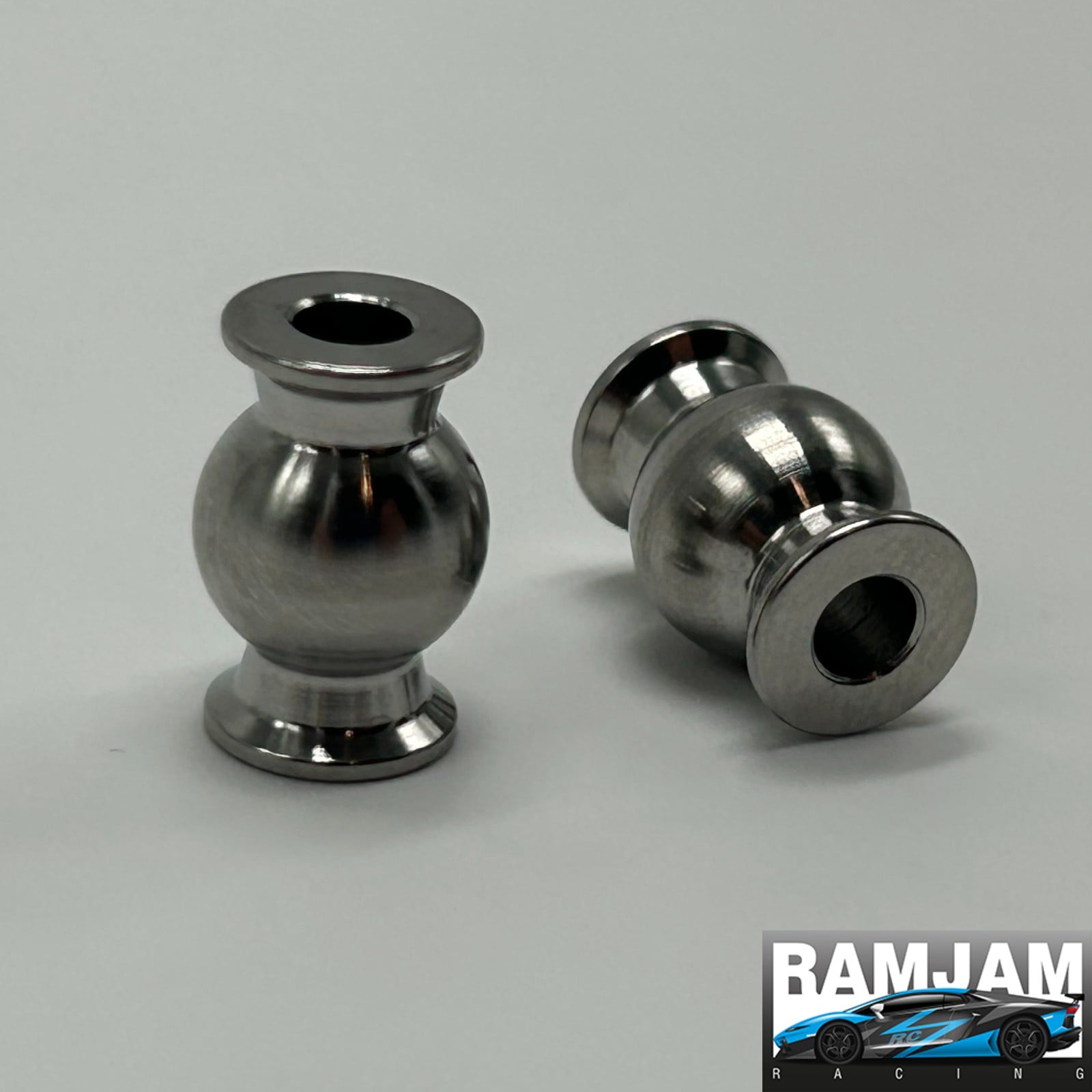 Arrma Notorious 6s v6 Titanium Outer Steering Pivot Ball Set - Image 2