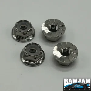 Traxxas 4-Tec Drift Ford Mustang Compatible Titanium Wheel Nuts