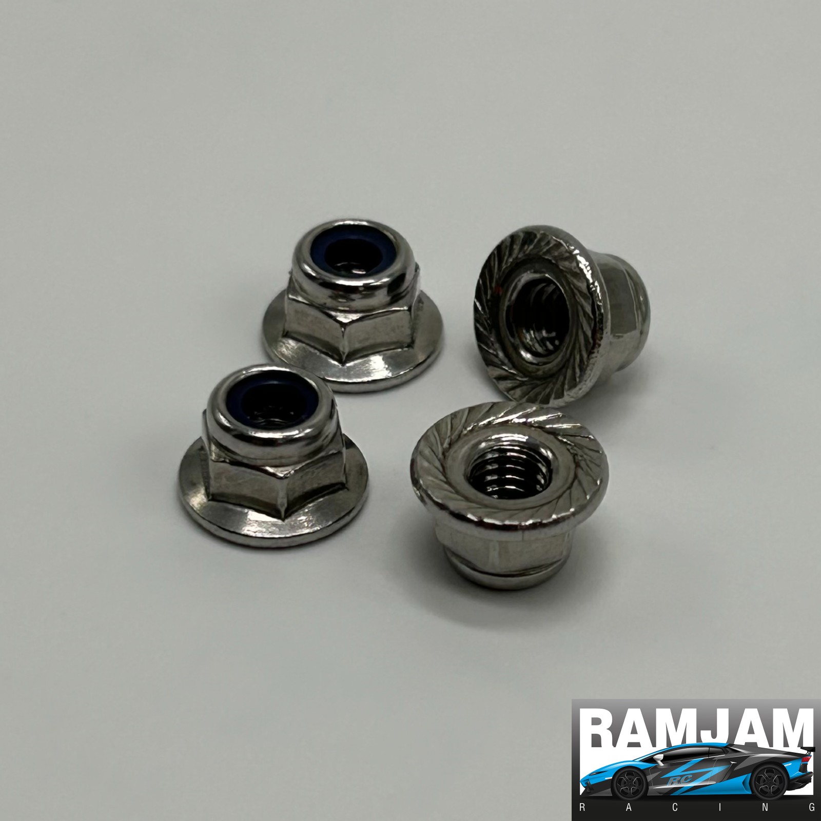 Traxxas 4-Tec Factory Five Compatible Stainless Wheel Nuts