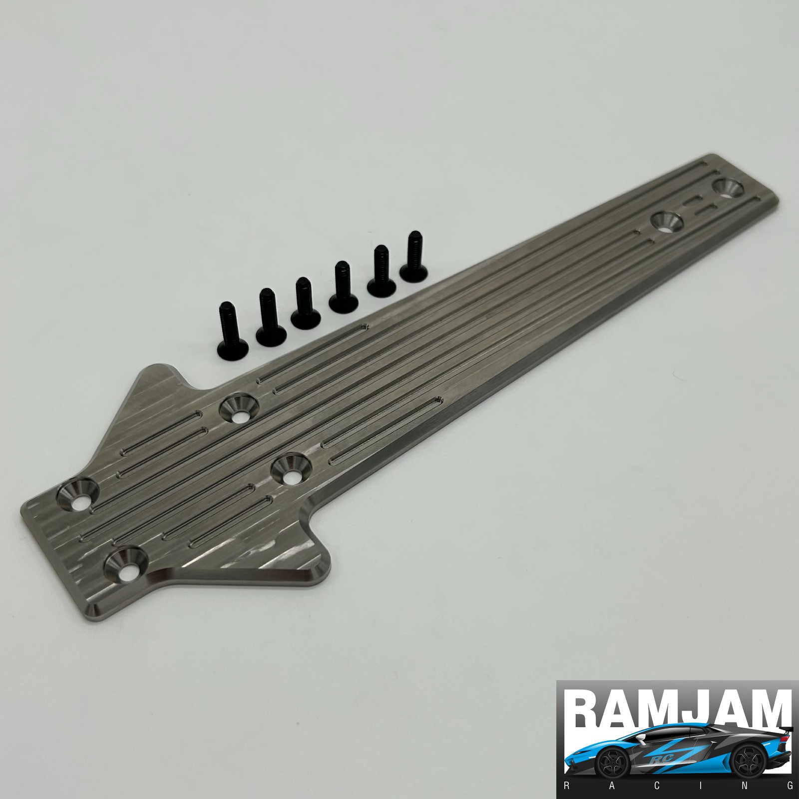 Arrma Kraton 6s Titanium Rear Skid Plate